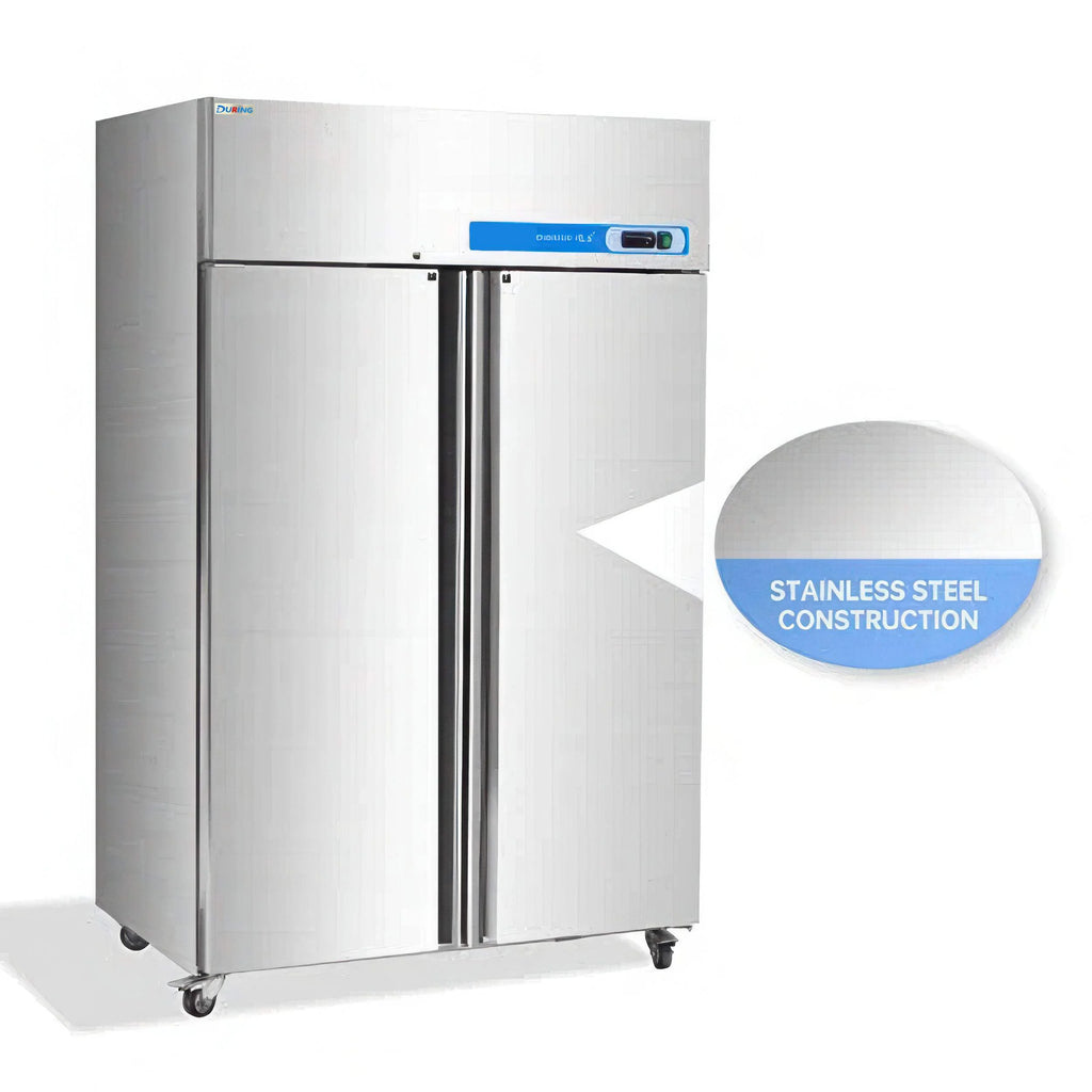 During D-K-48F 48" Commercial Reach-in Freezer, 2-Door 36 Cu.ft Stainless Steel