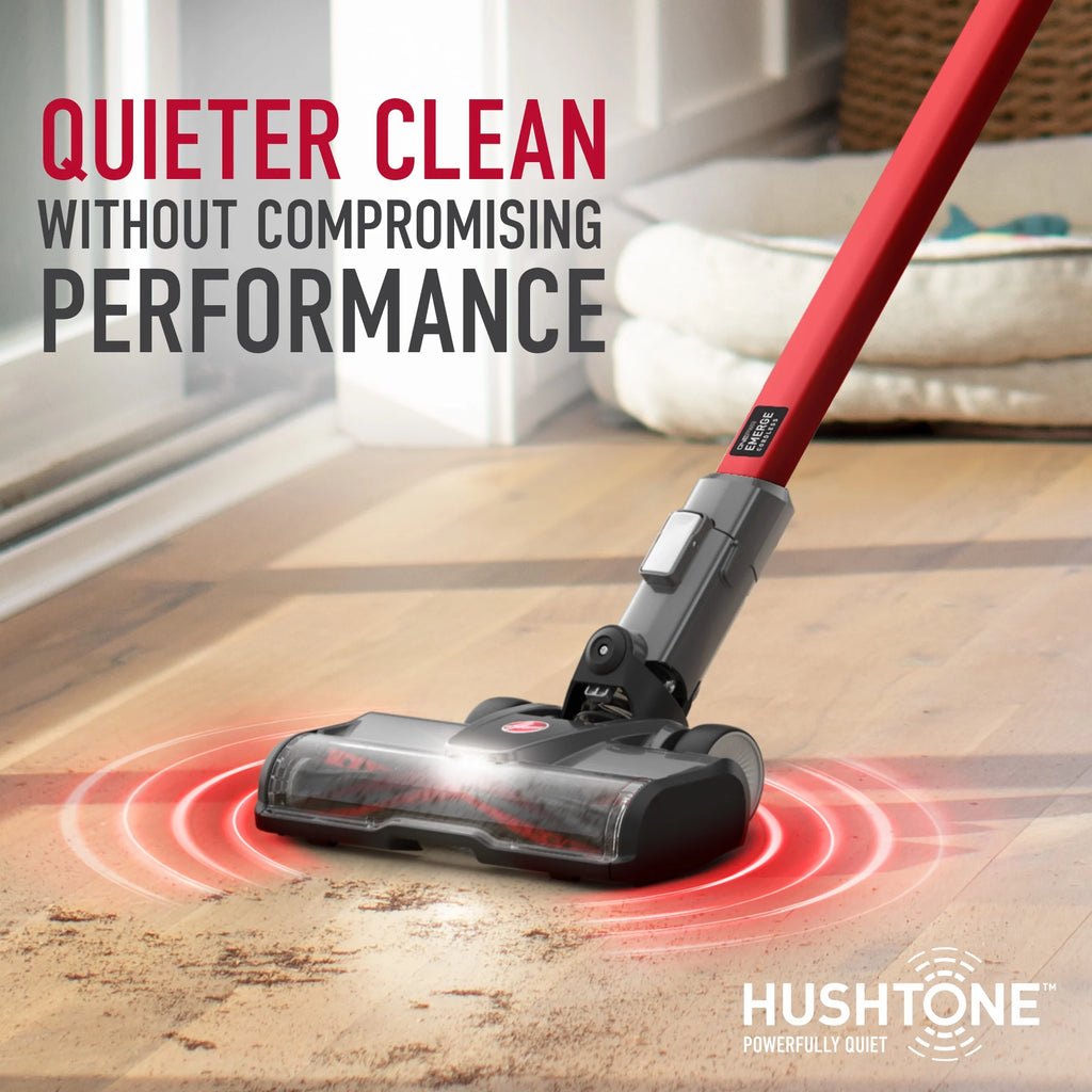 Hoover ONEPWR Emerge Essentials, Cordless Stick Vacuum Cleaner, Carpet, Hard Floor, Upholstery, Pet Hair, Removable Hand Vacuum, 45 Min. Run Time, for Home Use, BH53610V