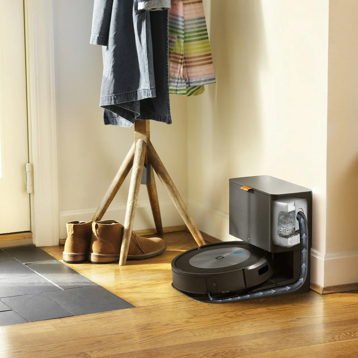iRobot? Roomba? j7+ (7550) Self-Emptying Robot Vacuum Cleaner - Smart Mapping