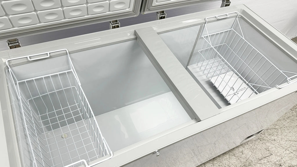 14 Cu.Ft. Chest Freezer, Deep Freezer with Top Open Door 60 in. Energy Saving