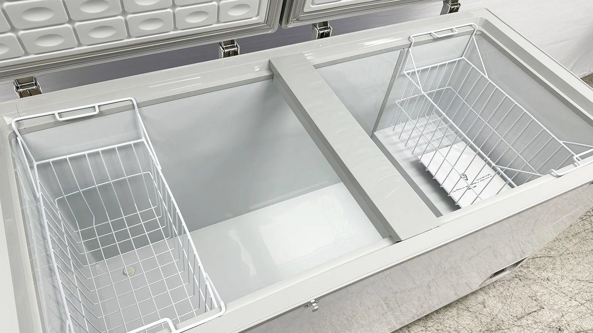 14 Cu.Ft. Chest Freezer, Deep Freezer with Top Open Door 60 in. Energy Saving