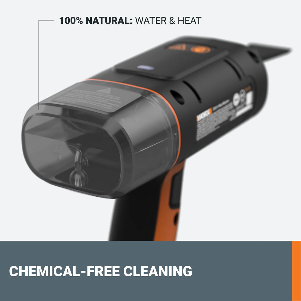 Worx WX770L.9 20V SteamStorm? Cordless Handheld Steam Cleaner (Tool Only)