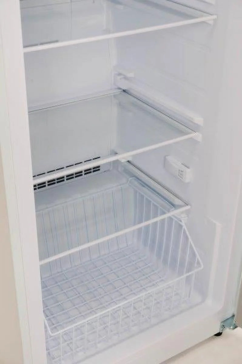 Hamilton Beach 17 cu. ft. Convertible Freezer Refrigerator, Upright Fridge Freezer with Electronic Temperature Control, Energy Efficient White Convertible Fridge - HBFRF1798, White