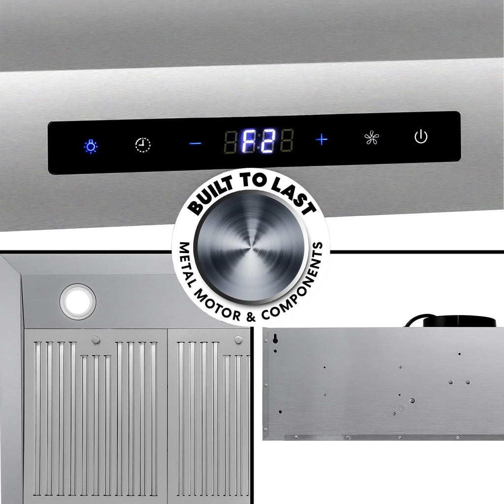 Cosmo Range Hoods UC30 30 in. 380 CFM Ducted Under-Cabinet Range Hood