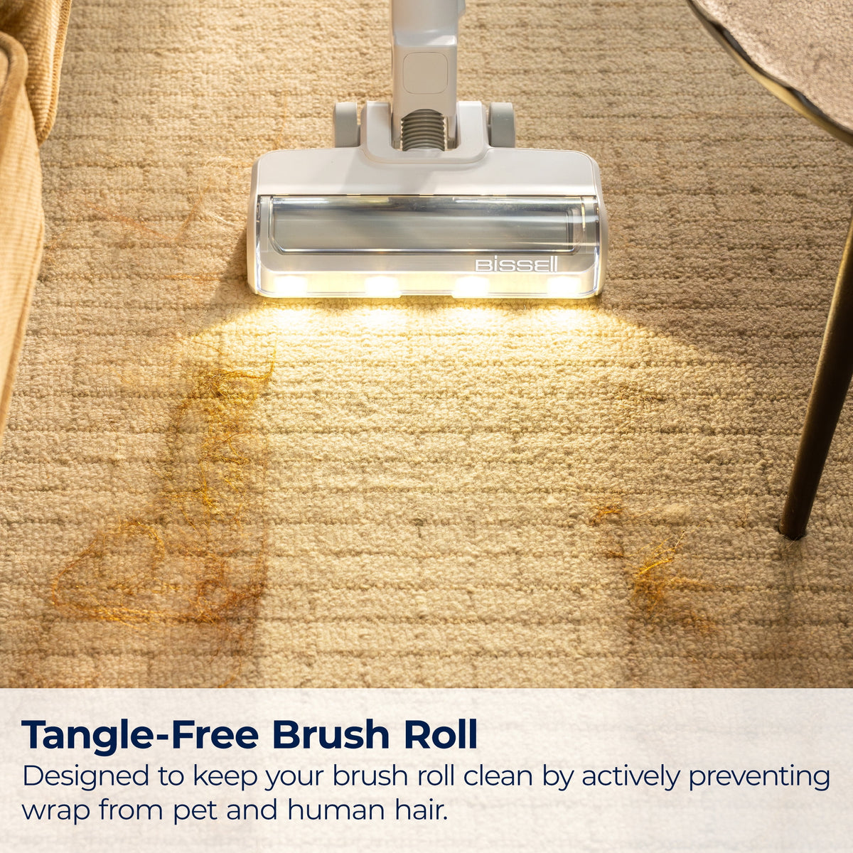 BISSELL PowerClean 200W Self-Standing Cordless Stick Vacuum, Carpet, Area Rugs, Hard Floor, Uphosltery, Tangle Free Brush Roll, Removeable Battery, Up to 40 minute run time, 4172
