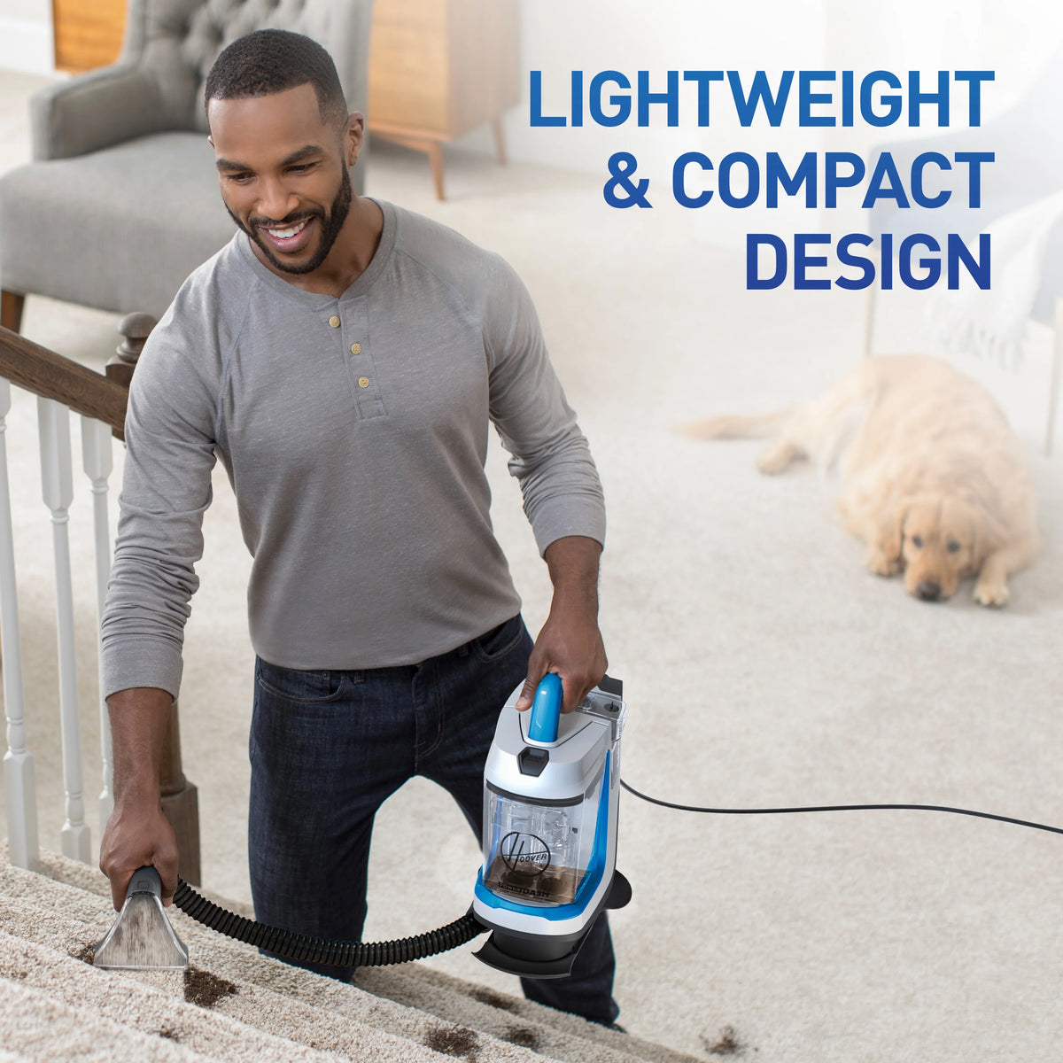 Hoover PowerDash GO Pet Portable Spot Carpet Cleaner, FH13001
