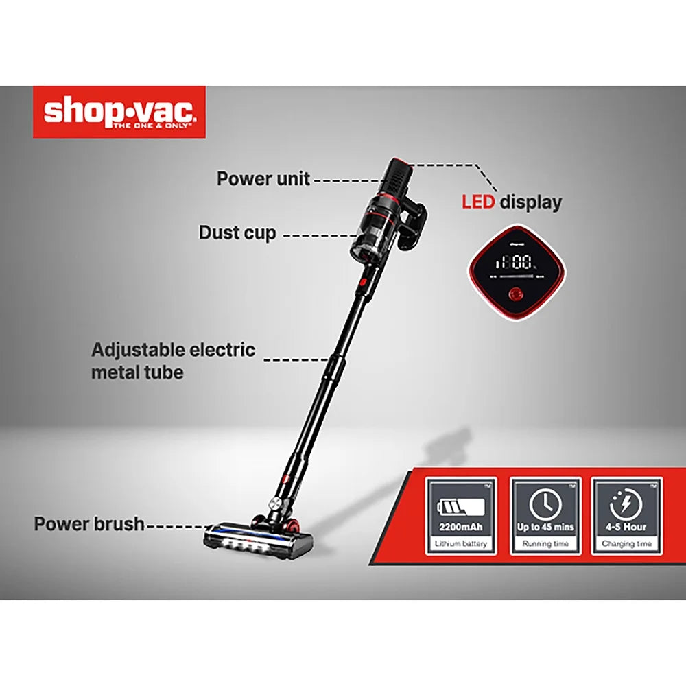 Shop Vac Shop-Vac Rechargeable Cordless Stick Vac