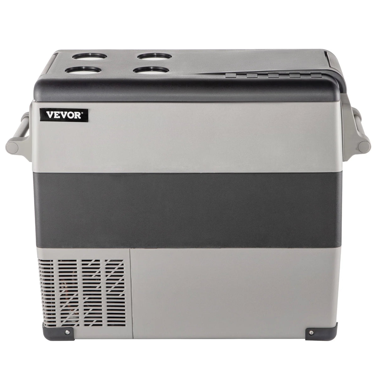 BENTISM 22L Portable Car Refrigerator, 23 Quart RV Fridge, 12/24V DC & 110-240V AC Vehicle Car Truck Boat Mini Electric Cooler for Driving Travel Fishing Outdoor and Home Use