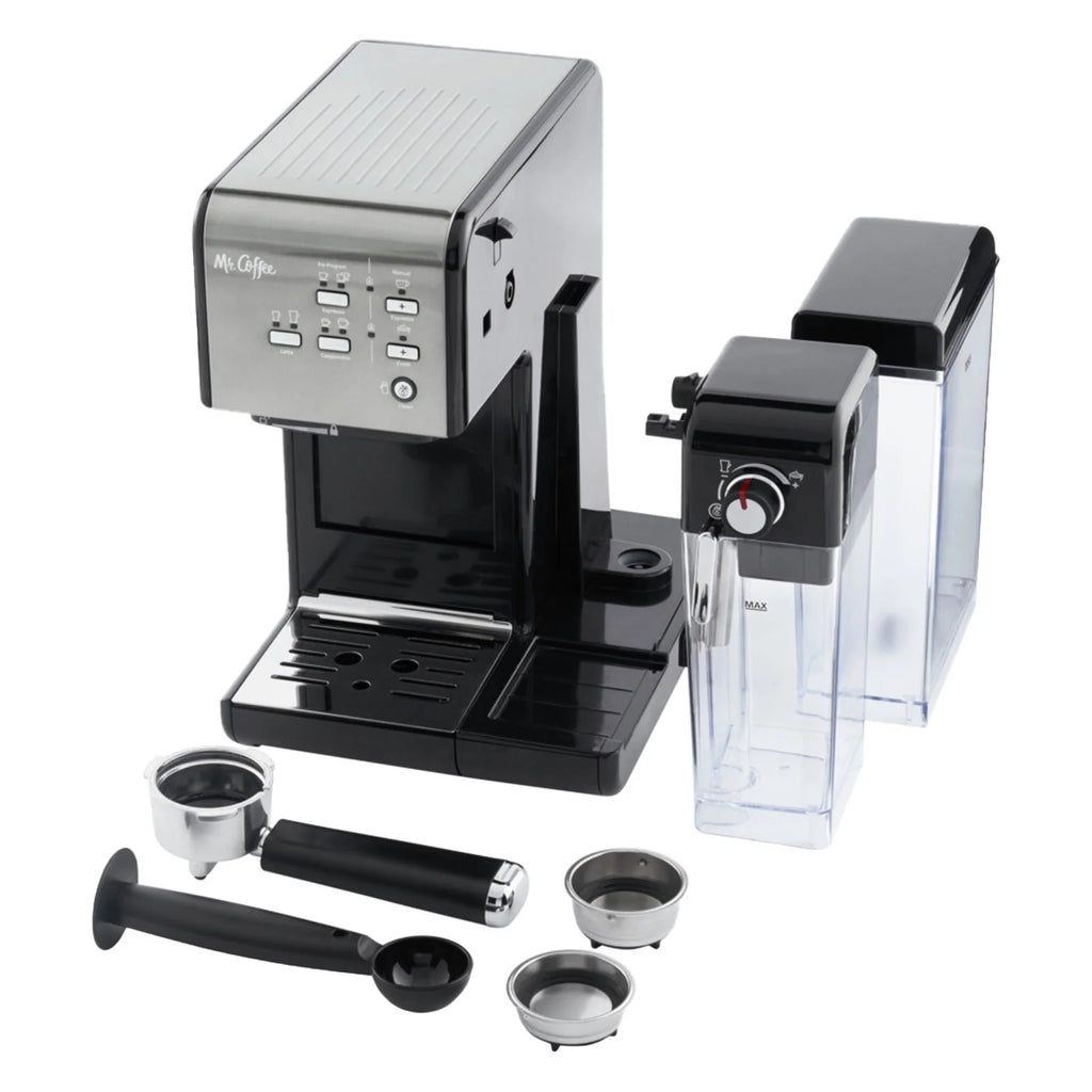 Mr. Coffee BVMC-EM7000DS 1 Touch 19 Bar Pump Programmable Espresso Maker Machine