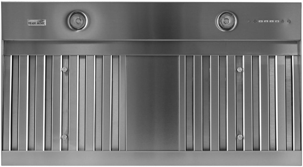 Trade-Wind Vsl4421222rc Vsl400 Series 1,200 Cfm 42" Wide Range Hood Insert - Stainless