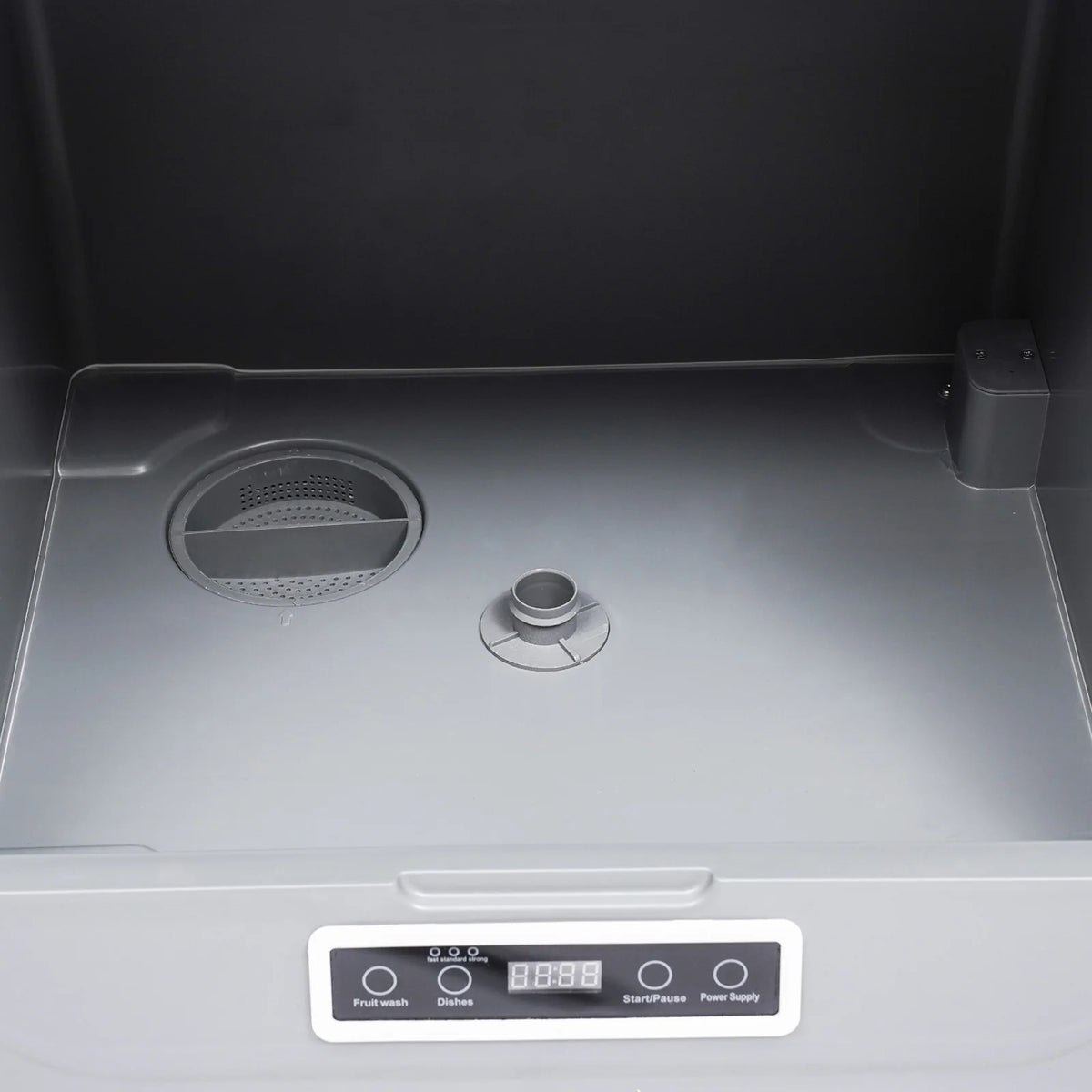 Peakora Portable Countertop Dishwasher, 3-in-1 Function Flip-Top Dishwasher, 800w Mini Dishwasher for Small Households Apartments Boats 17.72*15.75*17.32in