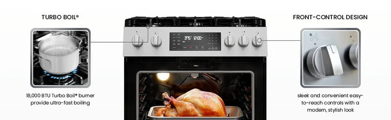Kenmore 4.8 cu. ft. Front-Control Gas Range w/ Airfry