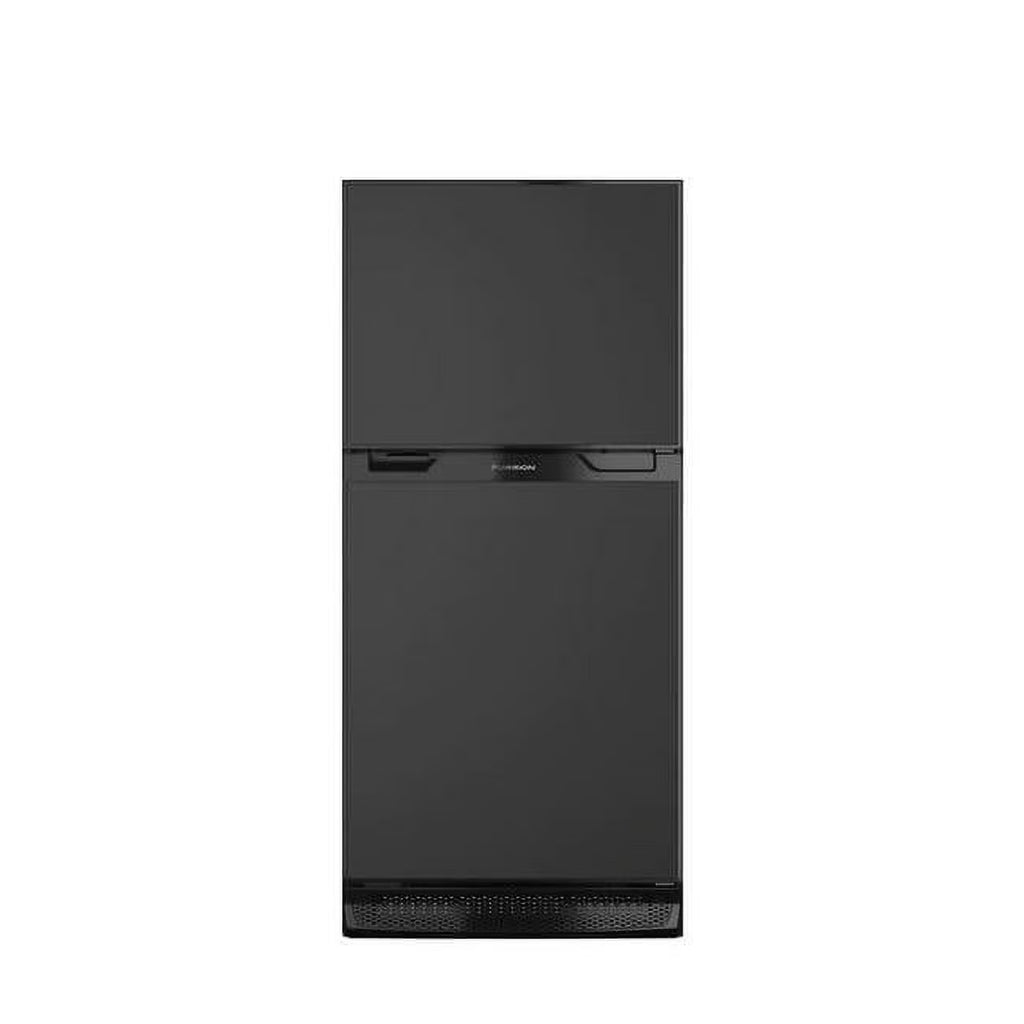 Lippert 2021123789 8 Cu.Ft Dc Left Hinge Refrigerator, Black