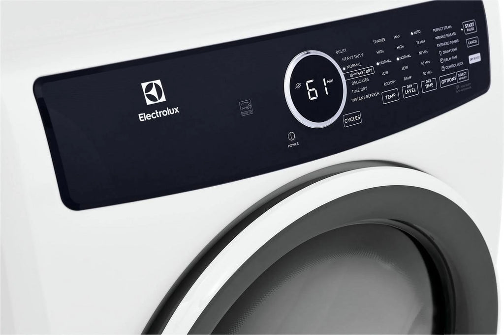 Electrolux Front Load Perfect Steam Electric Dryer with Instant Refresh, 8.0 Cu. Ft.