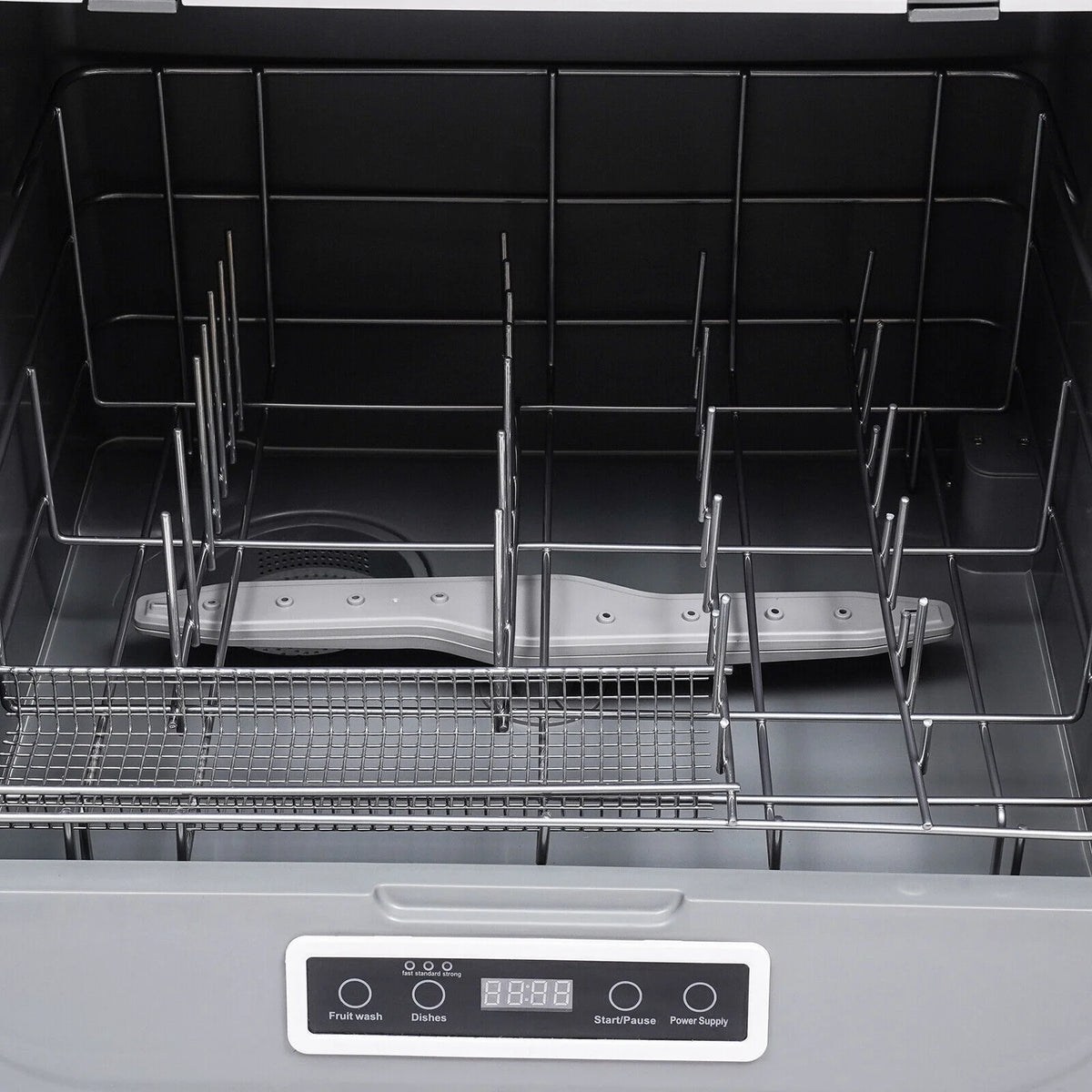 1.2KW Countertop Portable Countertop Dishwasher Compact Dishwasher 3 Programs