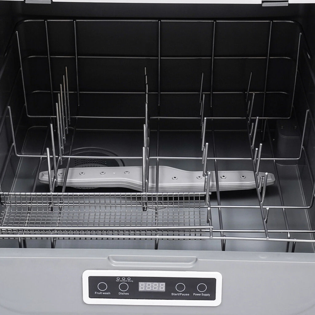 Countertop Dishwasher Portable Automatic Mini Dishwasher with 3 Washing Programs
