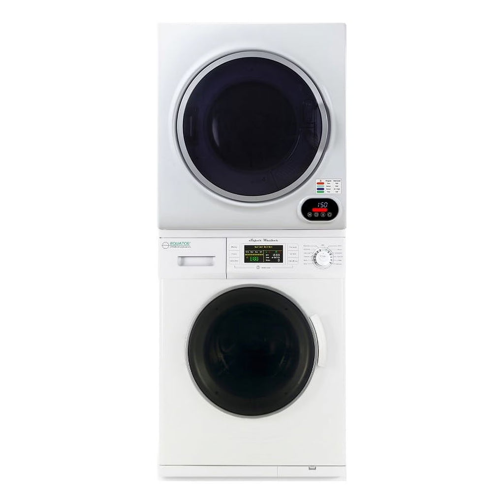 Equator Pro2 Compact 110V Set Washer 13lbs?? Vented Sensor Dryer 3.5 cf