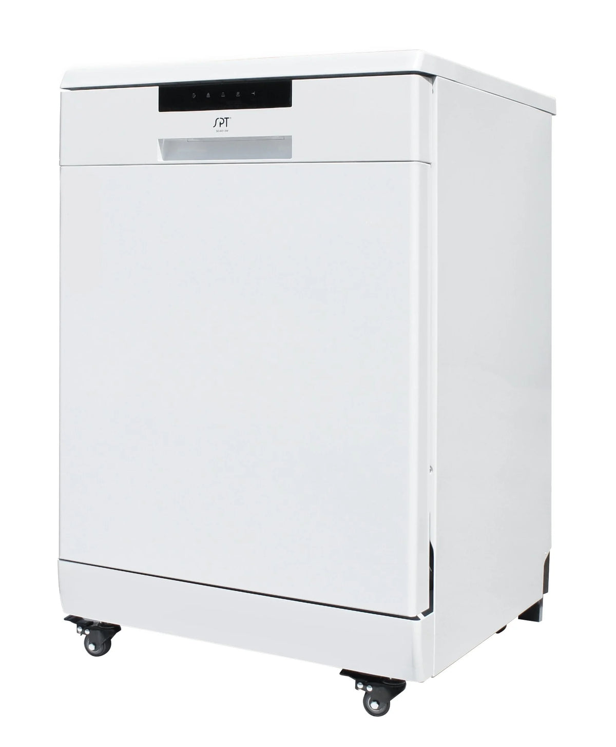 Energy Star 24" Portable Stainless Steel Dishwasher - White