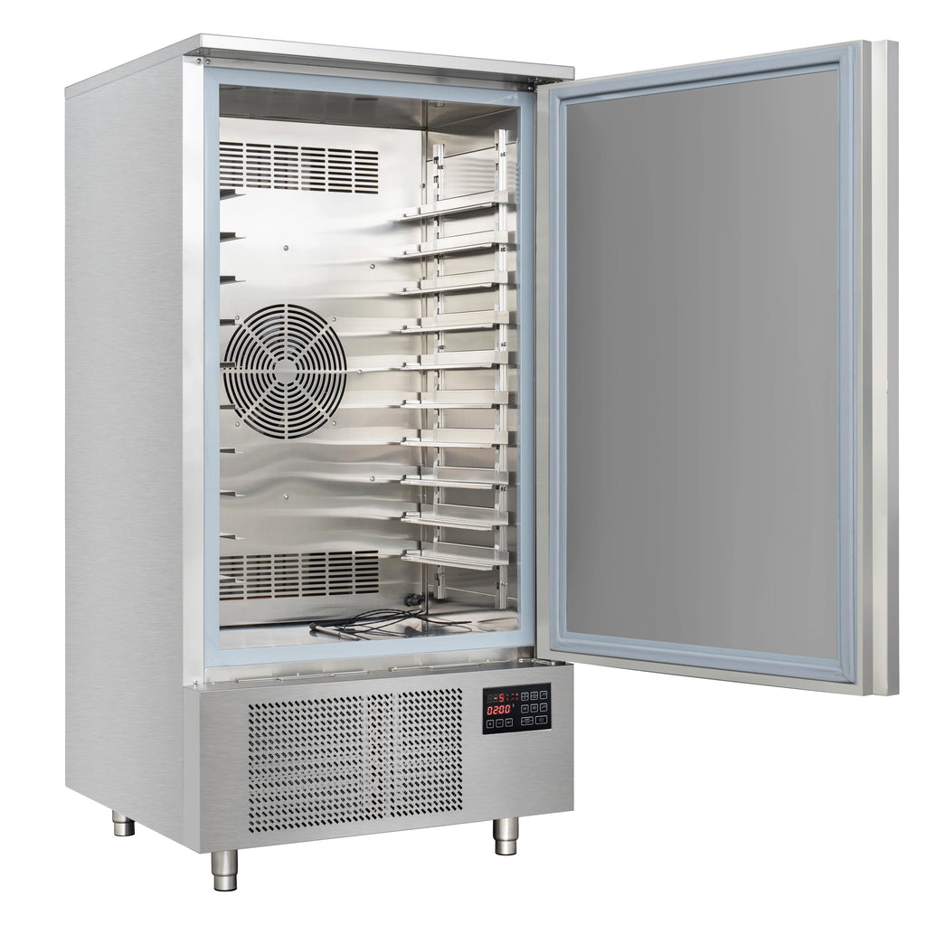 Commercial 10 Pan Reach-in Blast Chiller 88 lbs Rapid Chill / 77 lbs Rapid Freeze