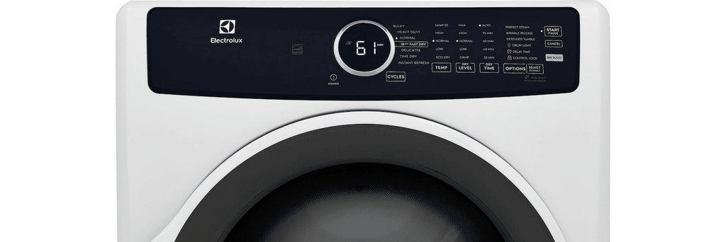 Electrolux Front Load Perfect Steam Electric Dryer with Instant Refresh, 8.0 Cu. Ft.