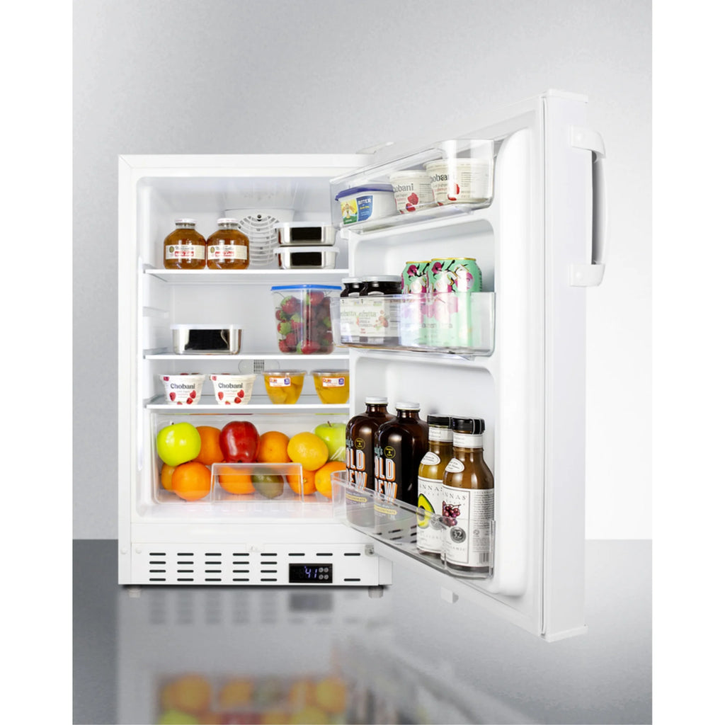 20 Inches Wide Built-In All-Refrigerator, ADA Compliant