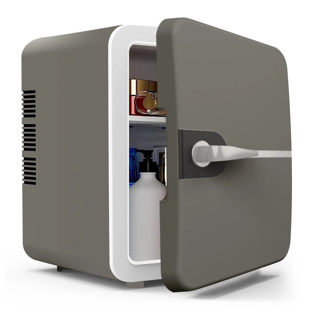 Mini Fridge, Portable Small Refrigerator 6L Cooler Compact Fridge for SkinCare, Food and Drinks, Small Fridge for Bedroom, Dorm, Car, Office Desk