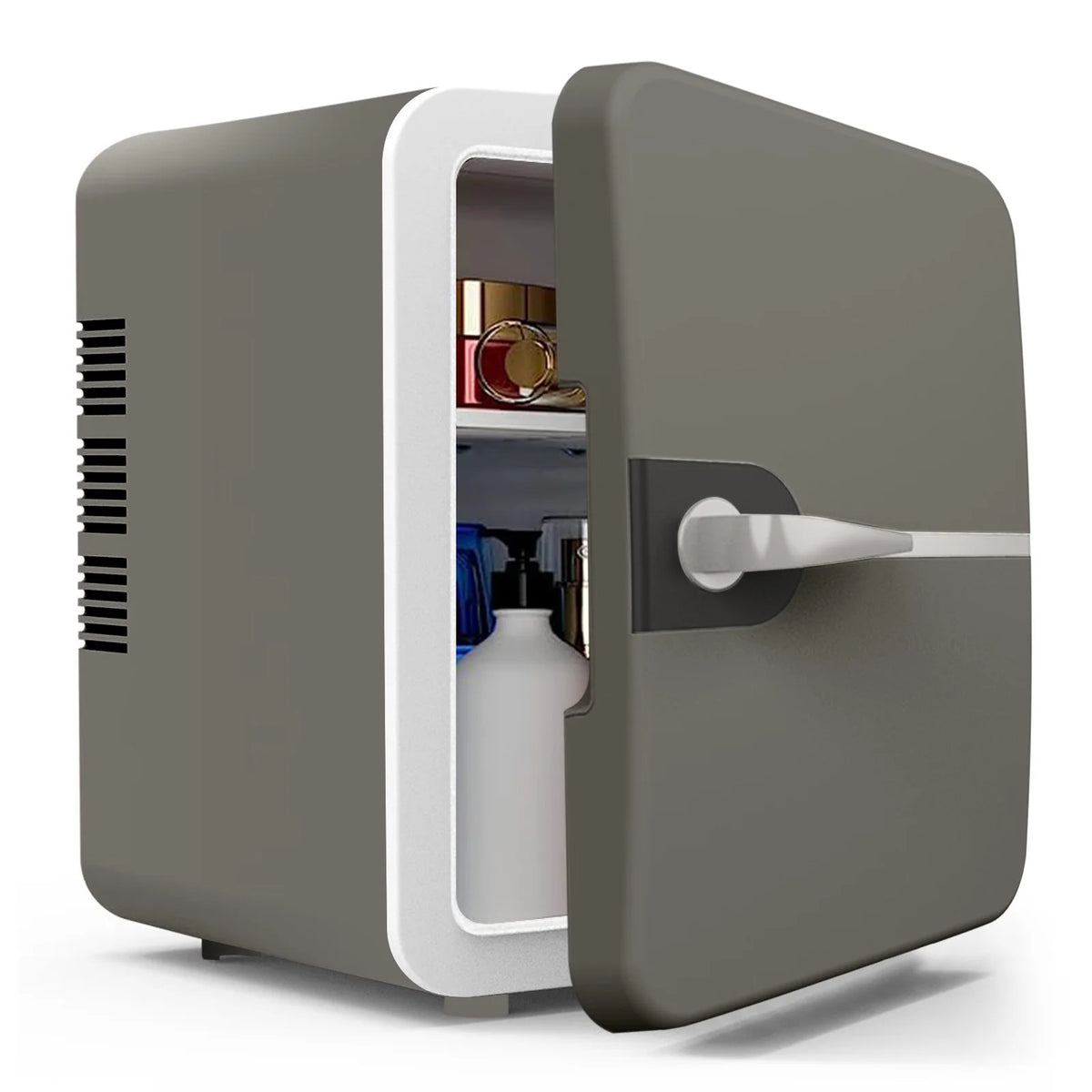 Mini Fridge, Portable Small Refrigerator 6L Cooler Compact Fridge for SkinCare, Food and Drinks, Small Fridge for Bedroom, Dorm, Car, Office Desk