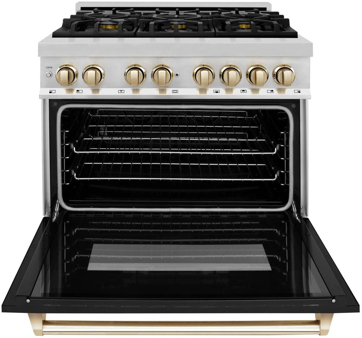 ZLINE KITCHEN AND BATH RAZWM36G professional gas range