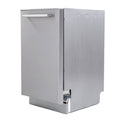 Avanti 18-Inch Built In 6 Cycle Compact Kitchen Dishwasher, Stainless Steel