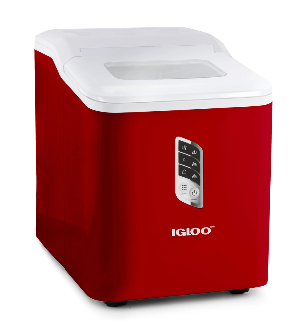 Igloo Automatic Ice Machine Self Cleaning Countertop Ice Maker for Water Bottle & Drinks, Aqua