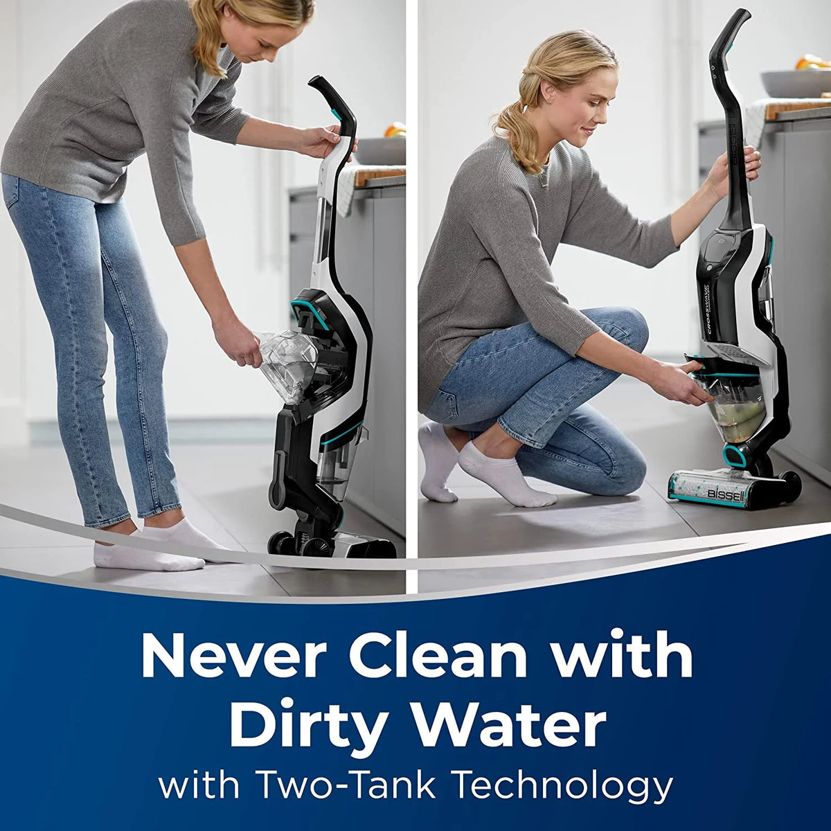 BISSELL CrossWave Cordless Max Multi-Surface Wet Dry Vacuum 2554A