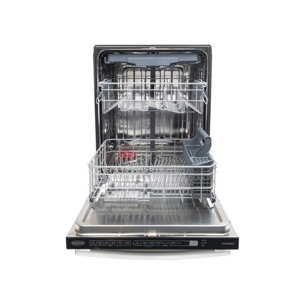 Cosmo 48" Double Oven Gas Range & Dishwasher & French Door Refrigerator Set