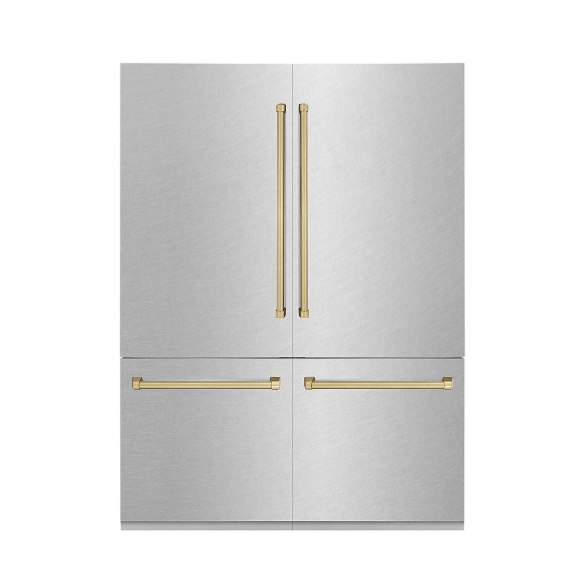 ZLINE KITCHEN AND BATH RBIVZSN60CB french door built in refrigerator