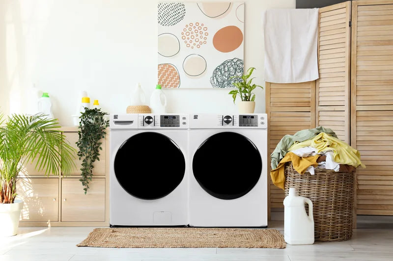 8.0 cu. ft. Gas Dryer w/ Steam - White