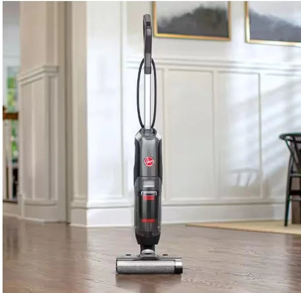 Streamline Corded Wet/Dry Hard Floor Cleaner and Vacuum Cleaner with Self Cleaning System for Sealed Hard Floors, Black