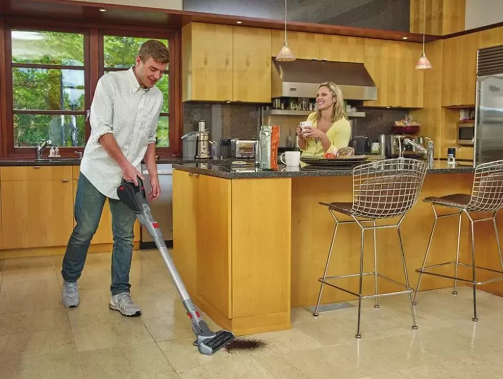 BLACK+DECKER POWERSERIES Smart Tech 2-in-1 Lithium Cordless Stick Vacuum - Gray