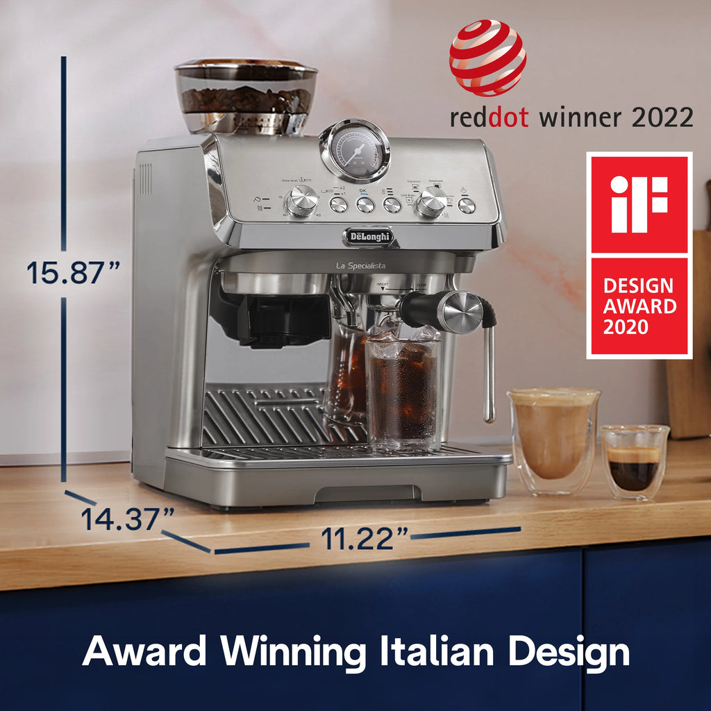 De'Longhi EC9255M La Specialista Arte Pump Espresso Machine, Metal