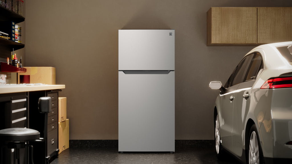 Kenmore 30" 20.2 Cu. ft. Capacity Standard Refrigerator with Top Freezer, Adjustable Shelves, White