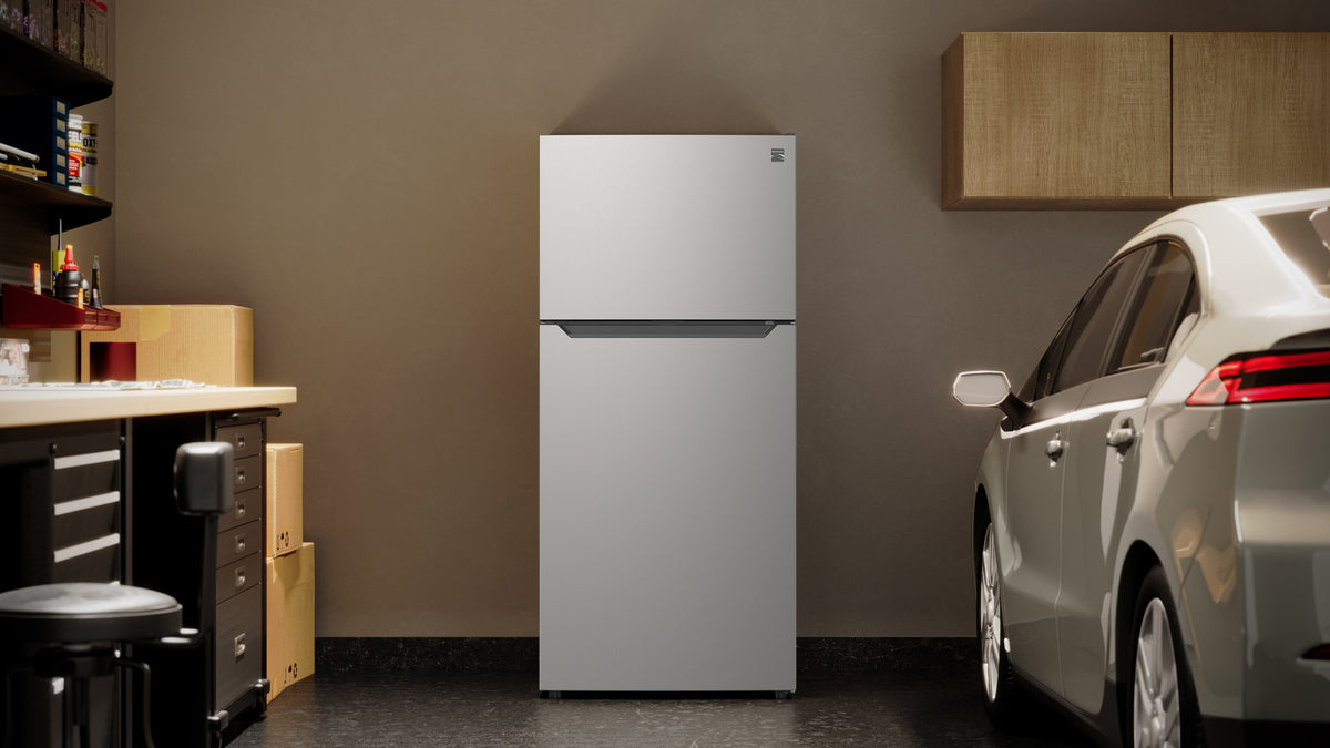 Kenmore 30" 20.2 Cu. ft. Capacity Standard Refrigerator with Top Freezer, Adjustable Shelves, White