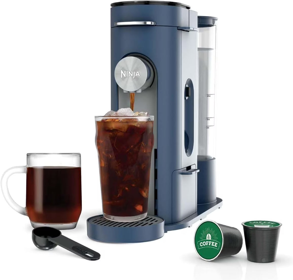 Single-cup Coffee Maker, Brewing Ground Coffee, Compact Design, Iced Coffee Maker