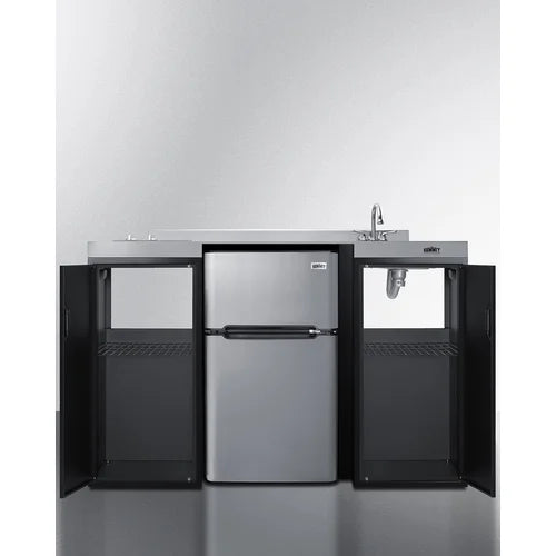 24" Wide Built-In All-Freezer, ADA Compliant, Stainless Steel