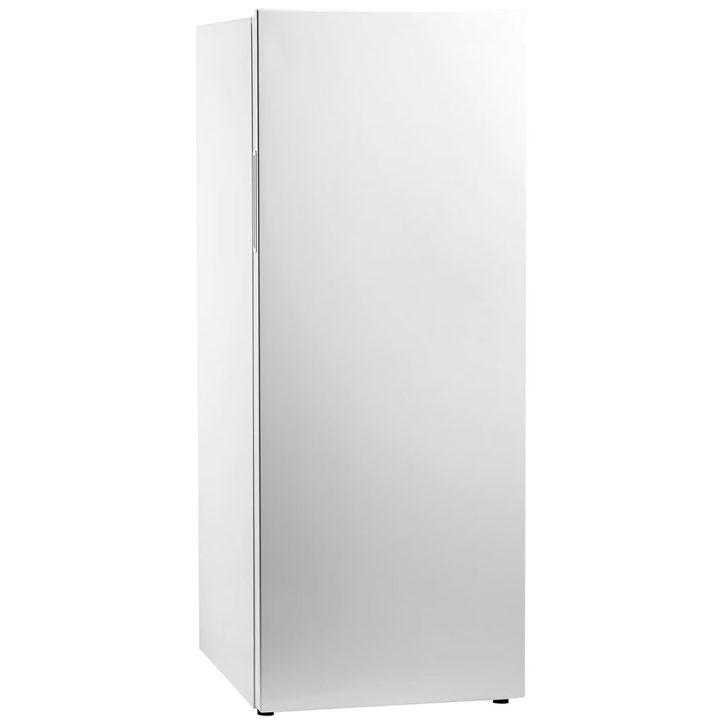 KFFKFF Convertible Upright Freezer/Refrigerator, 11 Cu.Ft Frost-Free Unit with Temperature Control, Reversible Door, Adjustable Shelves, and LED Lighting for Home, Office, or Garage