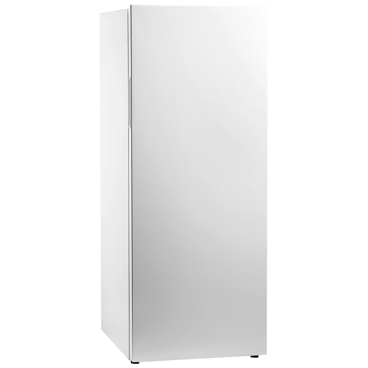 KFFKFF Convertible Upright Freezer/Refrigerator, 11 Cu.Ft Frost-Free Unit with Temperature Control, Reversible Door, Adjustable Shelves, and LED Lighting for Home, Office, or Garage