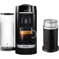 Nespresso VertuoPlus Deluxe Coffee and Espresso Maker by De'Longhi with Aeroccino, Black