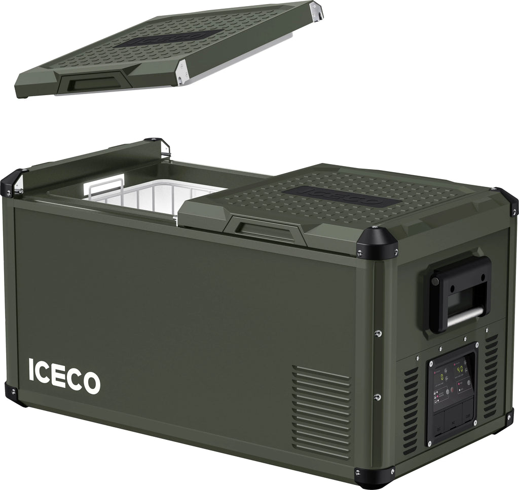 VL75 Pro Dual Zone 79QT Portable Cooler Olive