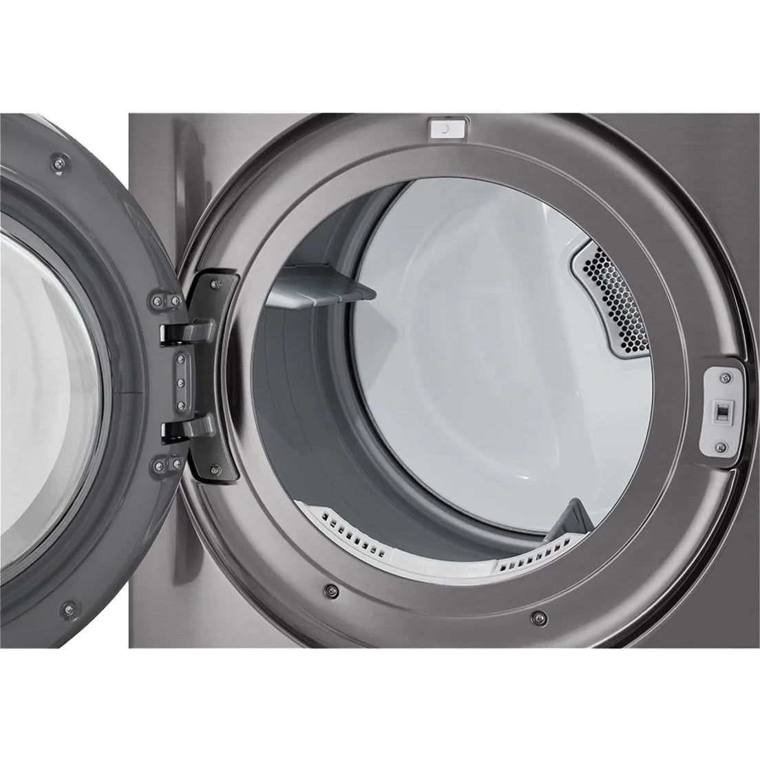 LG WKE100HVA 4.5/7.4 Cu. Ft. Smart Front Load WashTower - Graphite Steel