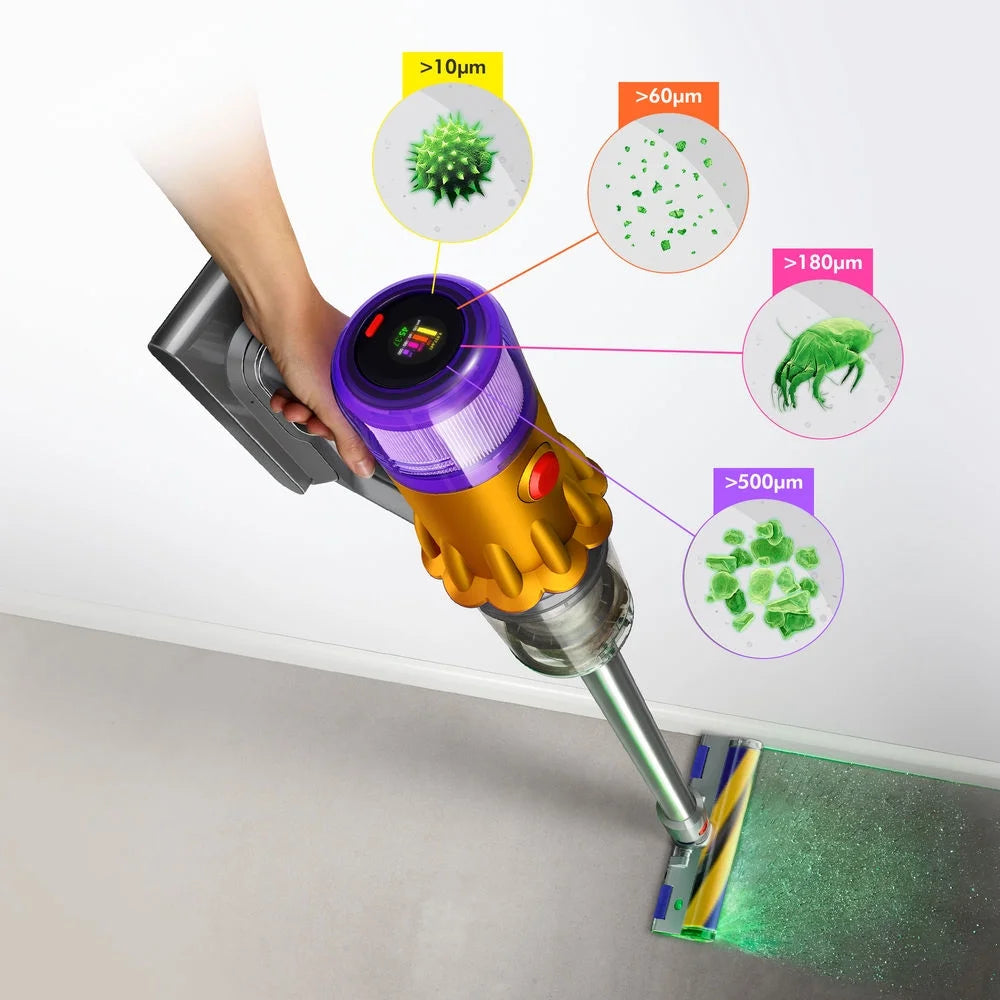 Restored Premium Dyson V12 Detect Slim Cordless Vacuum Cleaner | Nickel (Refurbished)