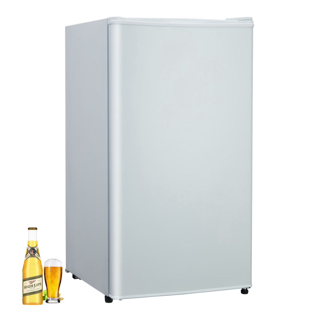Aoile 3.2 Cu.Ft Compact Refrigerator, Single Door Mini Fridge with Top Freezer, White