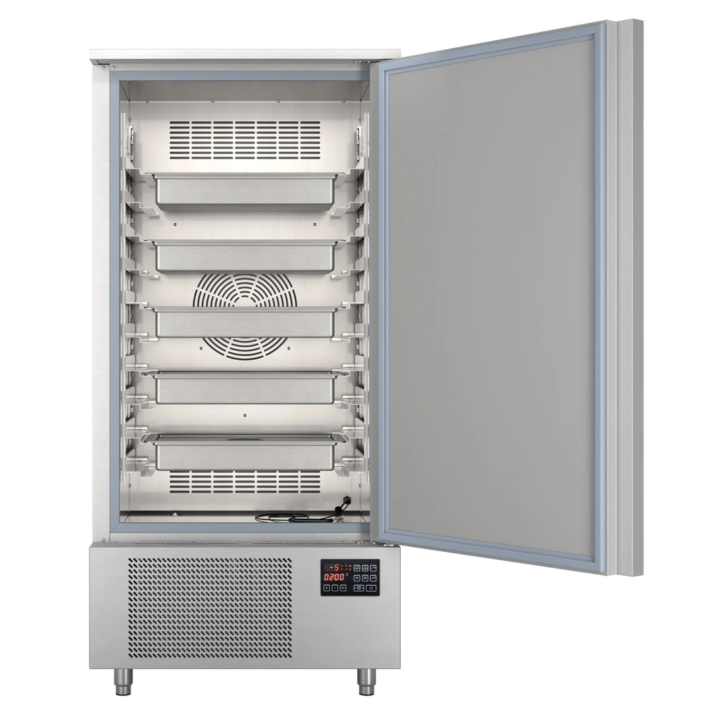 Commercial 10 Pan Reach-in Blast Chiller 88 lbs Rapid Chill / 77 lbs Rapid Freeze