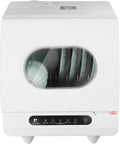 Portable Countertop Dishwasher Dishwasher Compact Dishwasher with 5 Intelligent Washing Functions Counter Top Dishwasher for Knives, Forks, Spoons, Chopsticks